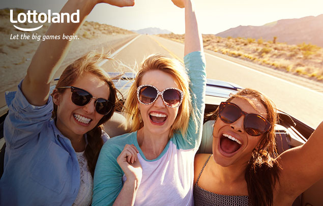 The Ten Best Lotteries You've Never Heard Of young friends on a road trip