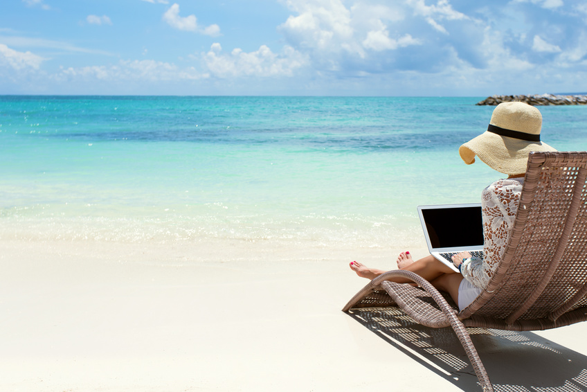 Why Enter The Lottery Online Beach Woman