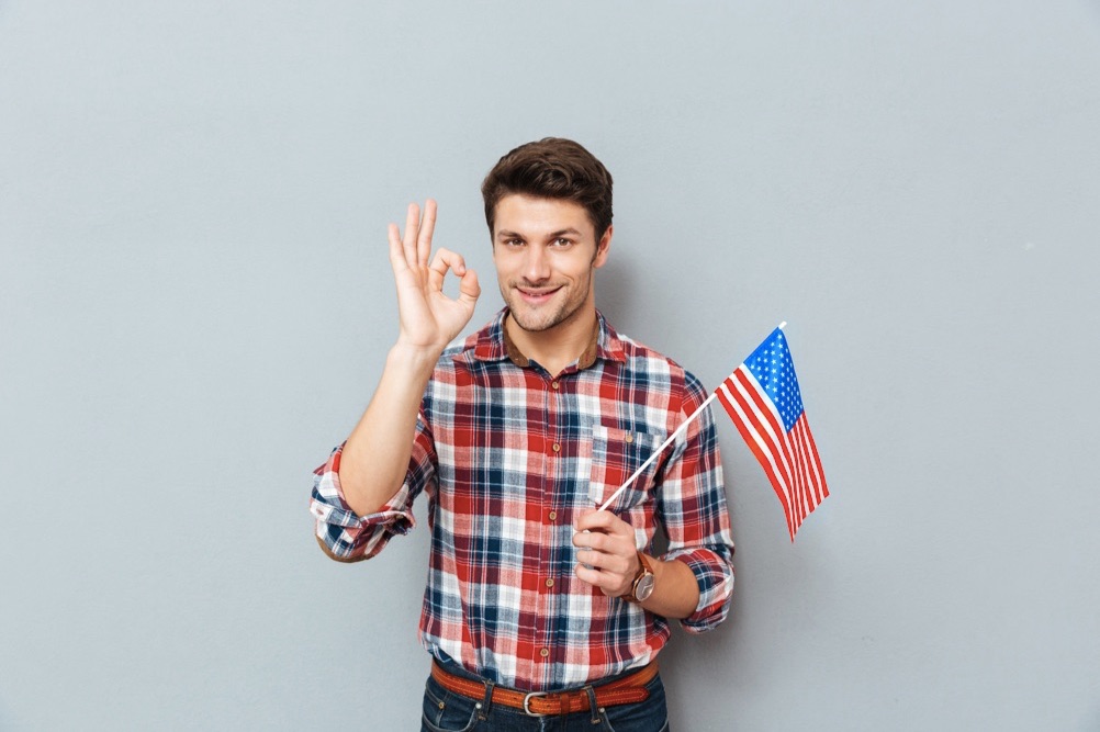 American Flag Man