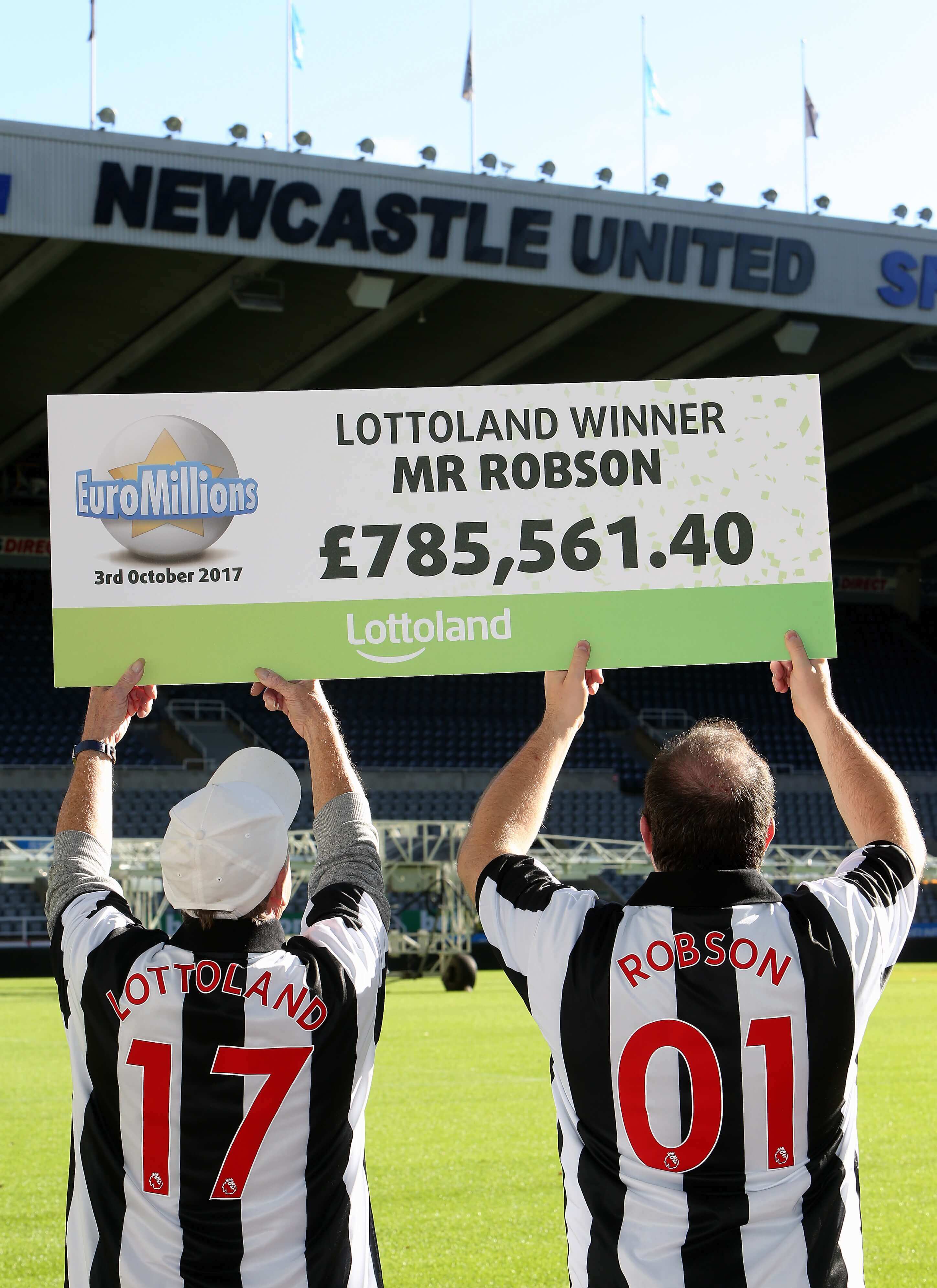 Jammy Geordie wins £785k bet on EuroMillions