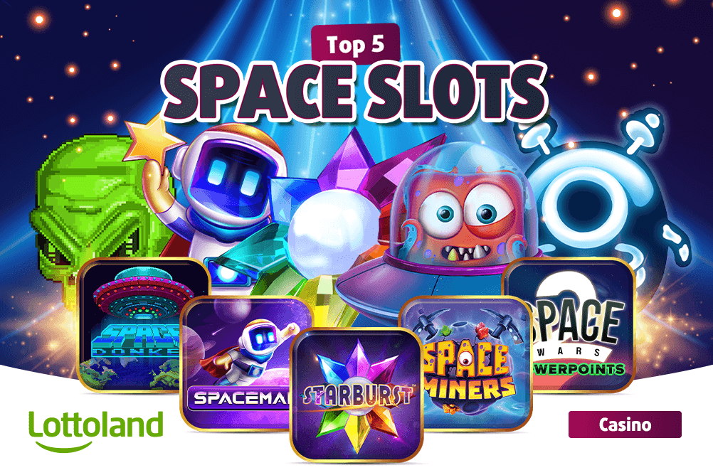Different Space Slots available at Lottoland