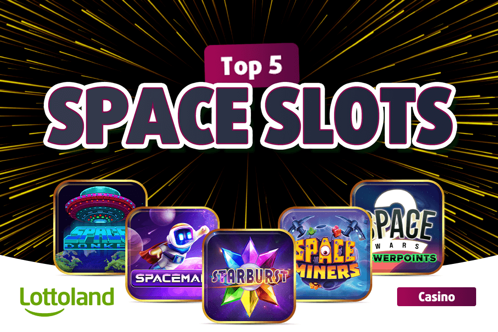 Different Space Slots available at Lottoland